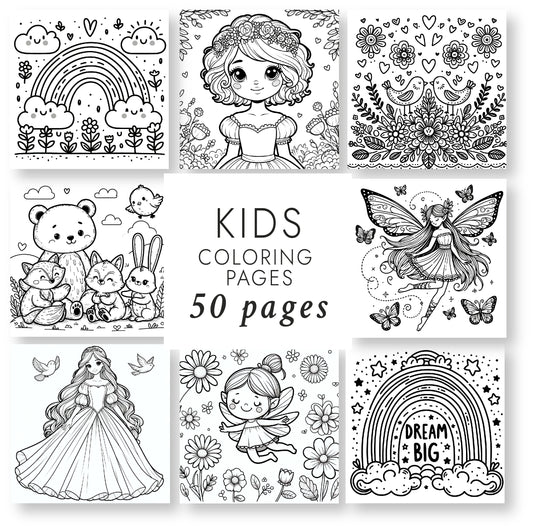 Colouring books for kids