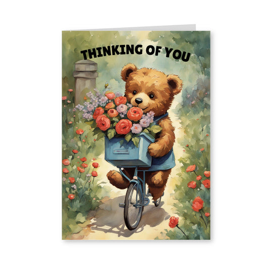 Cyclist bear