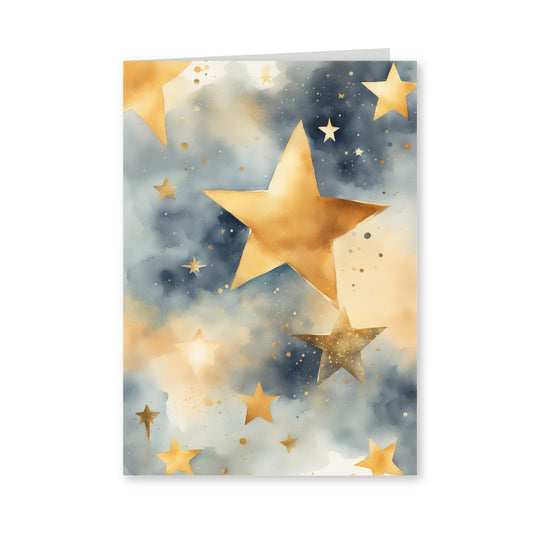 Watercolor stars