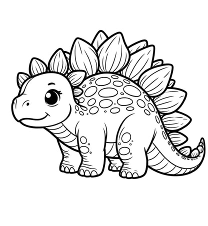 Cute Stegosaurus